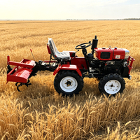 Tracteur multifonctionnel haute performance 12hp 15hp 18hp pour usage domestique et agricole en Asie du Sud-Est
