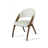 Chaise de salle à manger en hêtre noir blanc de haute qualité JP