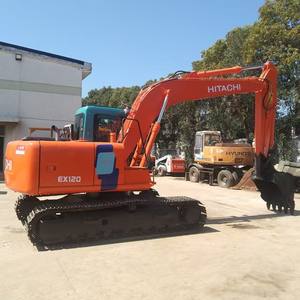 Excavadora HITACHI Hitachiex120 de 12 Toneladas, 95% Nueva, Original Japonesa con EPA y CE, Usada en Agricultura para Excavación - Product Image 4