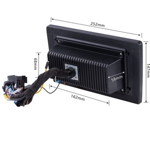 จอแสดงผลข้อมูลรถยนต์ดิจิตอล MP5 ขนาด 10.1 นิ้ว สำหรับรถกอล์ฟ พร้อมลิขสิทธิ์ Carplay และ Android Auto - Product Image 3