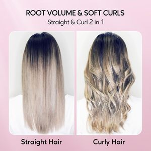 Outils de coiffure en céramique volumisants <span class=keywords><strong>brosse</strong></span> de lissage à volume chaud PTC céramique bigoudi chauffant <span class=keywords><strong>brosse</strong></span> à cheveux <span class=keywords><strong>chauffante</strong></span> - Product Image 2