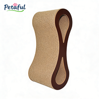 Griffoir pour chat moderne classique en forme de 8, grand, à 2 niveaux, en carton ondulé, écologique, durable et multifonctionnel, vente en gros du fabricant