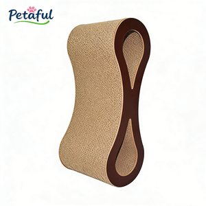 Tiragraffi per Gatti a Forma di 8 Grande Classico Ondulato, Multifunzione, con Design a Tunnel, per Ingrosso dal Produttore - Product Image 4