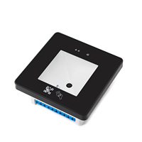 Smart Wiegand RS232 USB QR Qode Lector de tarjetas de acceso 2D Escáner de código de barras integrado para sistema de control de acceso de puerta