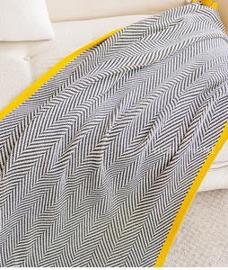 Ấm cúng siêu mềm Fluffy sọc bán buôn đan ném chăn - Product Image 2