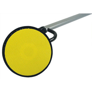 Papier abrasif abrasif pour cloisons sèches Disque d'alumine jaune de 225mm avec boucle à crochet Ponceuse de <span class=keywords><strong>plafond</strong></span> <span class=keywords><strong>girafe</strong></span> compatible OEM personnalisable - Product Image 6