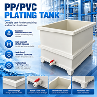 Redresseur pour processus d'anodisation de l'aluminium pour électrodéposition, réservoir de placage PP PVC
