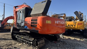 Hitachi ZX240 d'occasion du Japon, 24 tonnes, pelle hydraulique Hitachi ZX240 de seconde main, grande pelle Hitachi ZX240 pour la construction, conforme aux normes EPA - Product Image 6