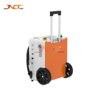 Détachant de rouille laser portable haute puissance 500W, machine de décapage de peinture non abrasive avec technologie laser MOPA.