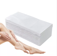Serviette de bain jetable 100% viscose pour spa/hôtel non-tissé pédicure manucure salon de beauté serviette de visage jetable