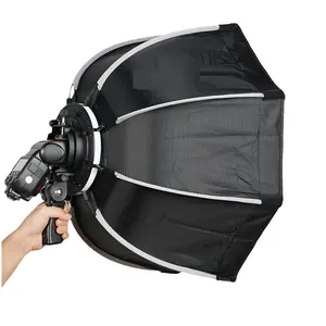 Mooie Fotografie Licht Paraplu Softbox Achthoek Zachte Doos Paraplu Reflector Voor Speedlight 55Cm/90Cm Voor Camera Speedlite Light