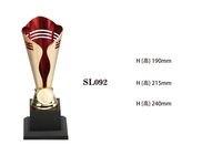 Trophées personnalisés plaqués or pour le football, l'athlétisme et le sport automobile Trophées personnalisés en métal durable pour les clubs