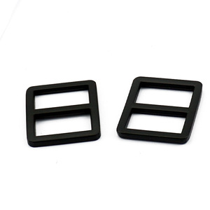 Zinc Alloy Sliding Buckle For Bags Adjustable <b>Webbing</b> Two Position D Ring Hardware Accessory - Product Image 1