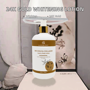 Loción Corporal Hidratante 100% Natural con Fragancia de Limoncillo Orgánico, Etiqueta Privada OEM/ODM, Colágeno Iluminador para Piel Normal - Product Image 2
