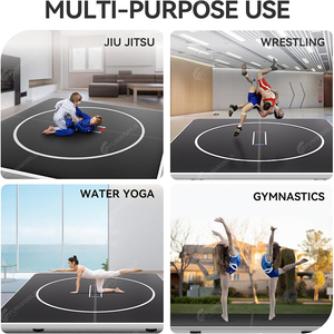 <span class=keywords><strong>Tapis</strong></span> <span class=keywords><strong>de</strong></span> lutte gonflable portable, <span class=keywords><strong>tapis</strong></span> <span class=keywords><strong>de</strong></span> Jiu-Jitsu, <span class=keywords><strong>tapis</strong></span> <span class=keywords><strong>de</strong></span> lutte pour l'entraînement à domicile, <span class=keywords><strong>tapis</strong></span> pour le yoga aquatique, la gymnastique, le BJJ, le MMA - Product Image 6