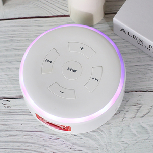 Haut-parleur numérique intelligent <span class=keywords><strong>de</strong></span> bureau, coloré et portable, avec veilleuse d'ambiance, réveil musical et machine à sons pour le sommeil, idéal pour chambre et crèche - Product Image 4