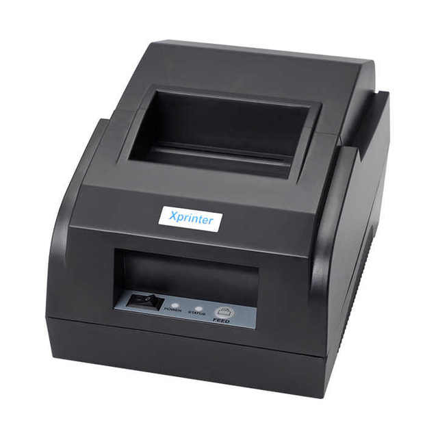 Xprinter 58mm Thermal Receipt Printer Bill Printer for Supermarket POS Systems with USB and Cash Drawer Port 2 Inch Pos Printer
