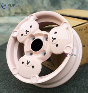 Nuovi Cerchi in Lega da 12 Pollici Little Bear, Cerchi Leggeri ad Alte Prestazioni per Auto da Corsa, Ruote e Pneumatici per Auto Passeggeri - Product Image 3