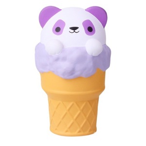 Panda Ice Cream Shape Toy TPE Slow <b>Rebound</b> Stress Relief Animal Type Toy Gift - Product Image 1