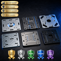 Plaque de montage personnalisée, découpe laser, fabrication de tôles, aluminium, acier, pièces OEM ODM