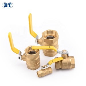 Katup kuningan kustomisasi lubang penuh katup bola Gas-<span class=keywords><strong>1</strong></span>/2 "3/4" <span class=keywords><strong>1</strong></span>-<span class=keywords><strong>1</strong></span>/2 "katup bola kuningan PN16 600WOG benang perempuan