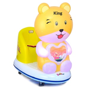 Machine à bascule électrique à monnayeur pour enfants, en plastique, avec combinaison d'animaux, modèle voiture jouet, vente directe usine, usage commercial - Product Image 5