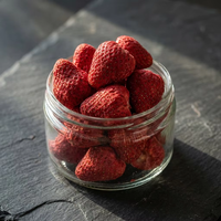 Direct van de fabriek: FD Aardbeien, hoogwaardig aromatisch gevriesdroogd fruit voor de voedingsindustrie