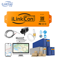 ILinkCon Container GPS Tracker 4G Sat Monitor Capteurs multiples 8-10 ans IP67 Étanche PC Track View LBS WiFi
