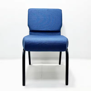 Sillas <span class=keywords><strong>de</strong></span> Iglesia Acolchadas con Estructura Metálica, Sillas <span class=keywords><strong>de</strong></span> Auditorio con Tapicería <span class=keywords><strong>de</strong></span> Tela, Muebles <span class=keywords><strong>de</strong></span> Teatro Apilables y Económicos, <span class=keywords><strong>Venta</strong></span> al Por Mayor - Product Image 2