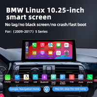 Système Linux Google Car Multimédia GPS Navigation Carplay Player pour BMW Série 5 F10 F07 F11 F18 2009-2017