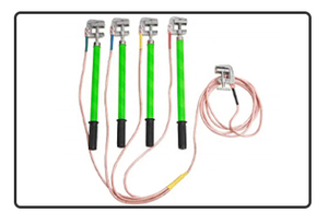 Ensemble de mise à la terre électrique : piquet de terre, pince de terre et <span class=keywords><strong>fil</strong></span> - Product Image 4