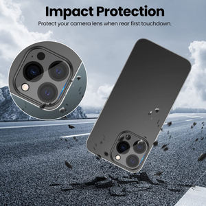 Protection d'objectif d'appareil photo HD transparente en soie imprimée sur mesure pour iPhone 15 16 17, anti-rayures, anti-choc, anti-chute - Product Image 3