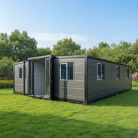 Villa Capsule Innovante, Tiny House Modulaire, Maison Mobile Préfabriquée Extensible, Conteneur H Abitable pour les Villes du Futur