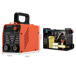 110 В/220 В Интеллектуальный Мини цифровой ручной сварочный аппарат MMA IGBT 20-250A изолированный электрод Портативный Ручной Электрический сварочный аппарат - Product Image 5