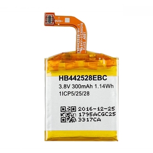 Batterie de remplacement HB442528EBC 300mAh pour Huawei Watch 1 Smart Watch CE RoHS Vente en gros Haute Qualité 0 Cycle - Product Image 1