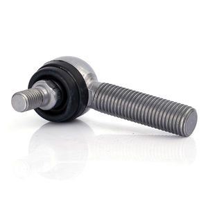 מיסב קצה מוט פלדה מתכוונן עם חיבור כדורי כפול הברגה עם כיסוי אבק מגומי לחלקי חילוף לאופנועים, טרקטורונים ורכבי שטח - Product Image 6