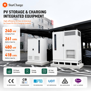 Estación de Carga para Vehículos Eléctricos Starcharge con Enfriamiento Líquido BESS de 480kW C5, Anticorrosión, Gestión Inteligente de Energía - Product Image 1