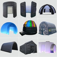 Cabine photo gonflable 360 avec boîtier de toile de fond Nouvelle conception directe d'usine avec logo personnalisé
