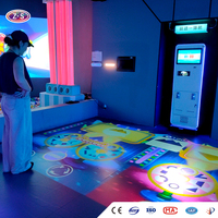 Projecteur sportif interactif tout-en-un Système de projection au sol pour les centres sportifs