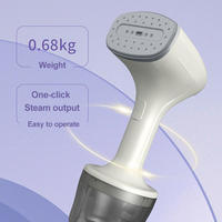 Setrika Uap Pakaian Portabel 1000W 260ML Desain Ergonomis untuk Penggunaan di Rumah, Perjalanan & Asrama