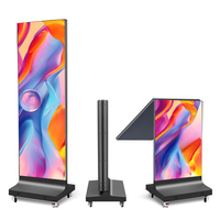 Écran LED pliable, écran d'affichage LED, affiche, exposition, événement, écran publicitaire, affichage P2.5, signalisation sur pied