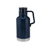 Bouteille d'eau thermos isolée sous vide à double paroi de 2 litres en acier inoxydable 304