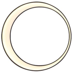 Lampe murale extérieure créative en forme de croissant, en fer, 120 LED, à intensité variable, pour portail de jardin et projets résidentiels - Product Image 4