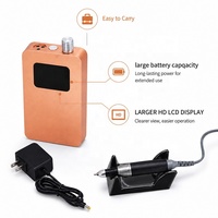 Machine à ongles portable 30000 tr/min, lime à ongles électrique avec écran LCD, polisseuse à ongles pour manucure et pédicure