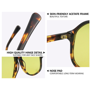 Montature per <span class=keywords><strong>Occhiali</strong></span> di Tendenza 2025, Design di Alta Qualità in Acetato, <span class=keywords><strong>Occhiali</strong></span> <span class=keywords><strong>da</strong></span> <span class=keywords><strong>Sole</strong></span> <span class=keywords><strong>Vintage</strong></span> di Lusso Ovali Personalizzabili con Logo, Polarizzati per <span class=keywords><strong>Uomo</strong></span> e Donna - Product Image 4