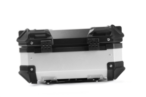 25 L Argent + Noir <span class=keywords><strong>Moto</strong></span> Aluminium Top Boxes <span class=keywords><strong>Moto</strong></span> Tail <span class=keywords><strong>Box</strong></span> Petit - Product Image 6