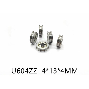<span class=keywords><strong>Roulement</strong></span> à billes à <span class=keywords><strong>gorge</strong></span> profonde durable et stable en acier, <span class=keywords><strong>roue</strong></span> de guidage U6044ZZ 4*13*4, <span class=keywords><strong>roulement</strong></span> de poulie de guidage à <span class=keywords><strong>gorge</strong></span> en <span class=keywords><strong>U</strong></span> pour câblage - Product Image 6