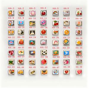 Nouveau design, vente en gros, bracelet à breloques italien en acier inoxydable poli, anti-allergie, inaltérable, personnalisé - Product Image 4