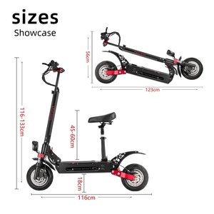 Scooter Eléctrico Boyueda Q7 Pro para Adultos, 3200w, Motor Dual, con Soporte NFC, Asiento Acrílico, Neumático al Vacío, 160, Disponible en Almacenes de la UE y EE. UU. - Product Image 5