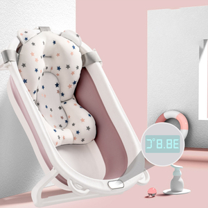 Wholesale Babies Sets Durable Plastic Newborn Foldable Baby Bath Tub Toddler Infant Bathroom Shampoo Basin Bath